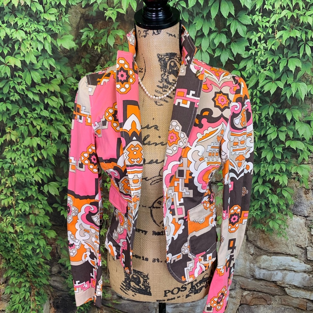 NWT RA*RE Patchwork Italian Sizing Rag Recycle Thulite Jacket, S - Picture 3 of 14